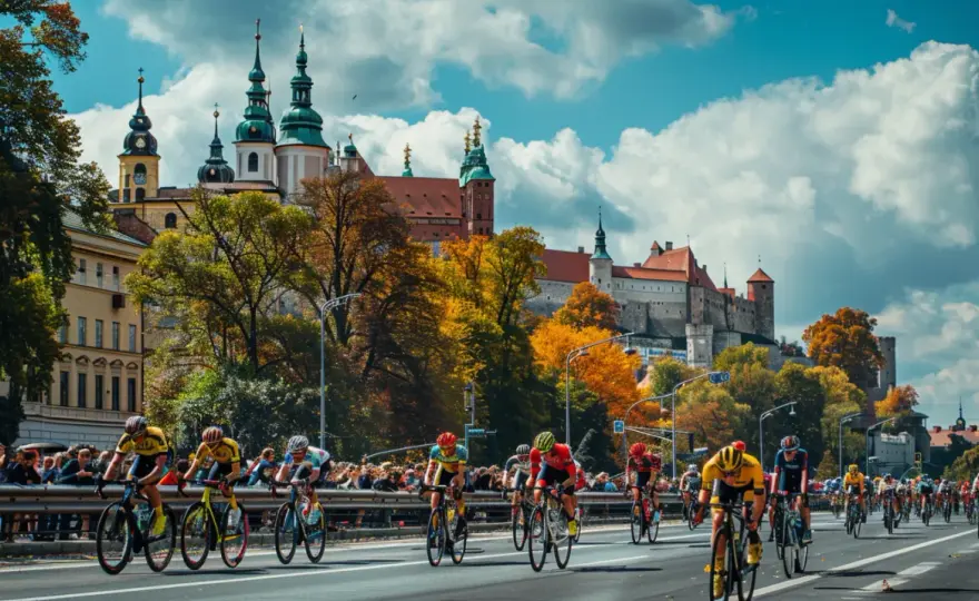Tour de Pologne w Krakowie: Dlaczego to kluczowy etap dla liderów?